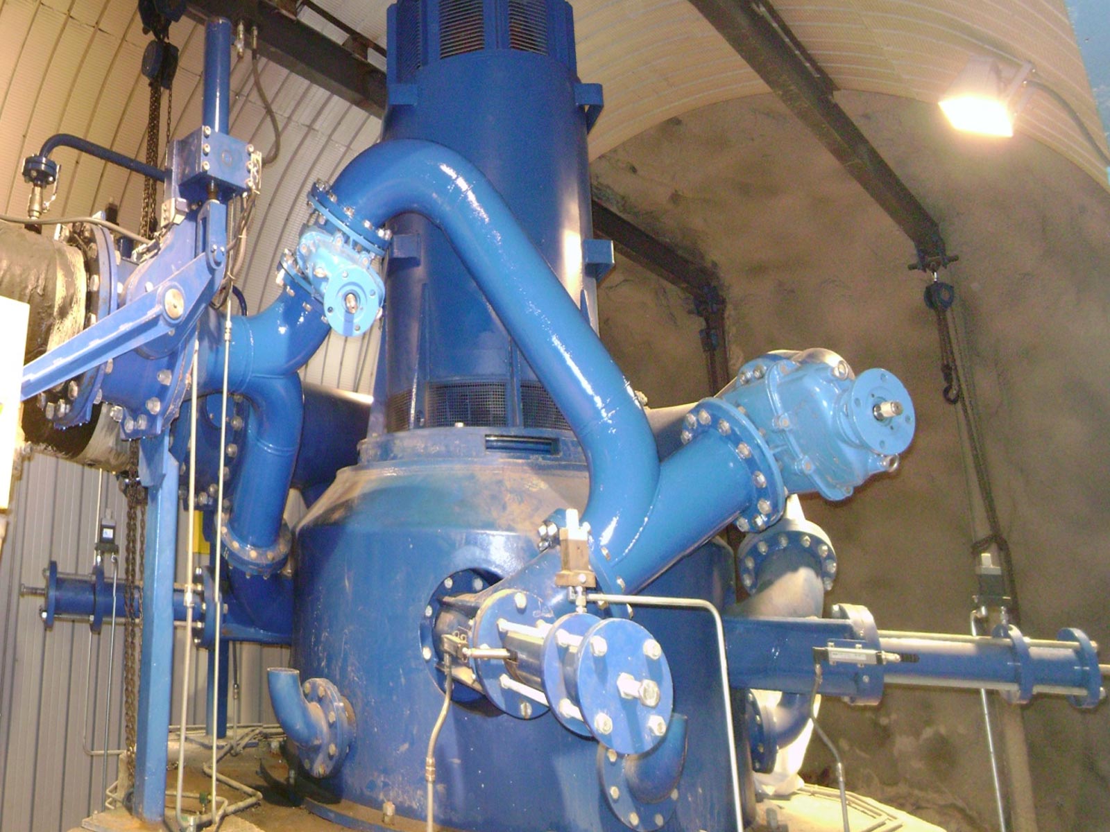Modifica di tubazioni su turbina idroelettrica a Brescia e Bergamo - Essevi